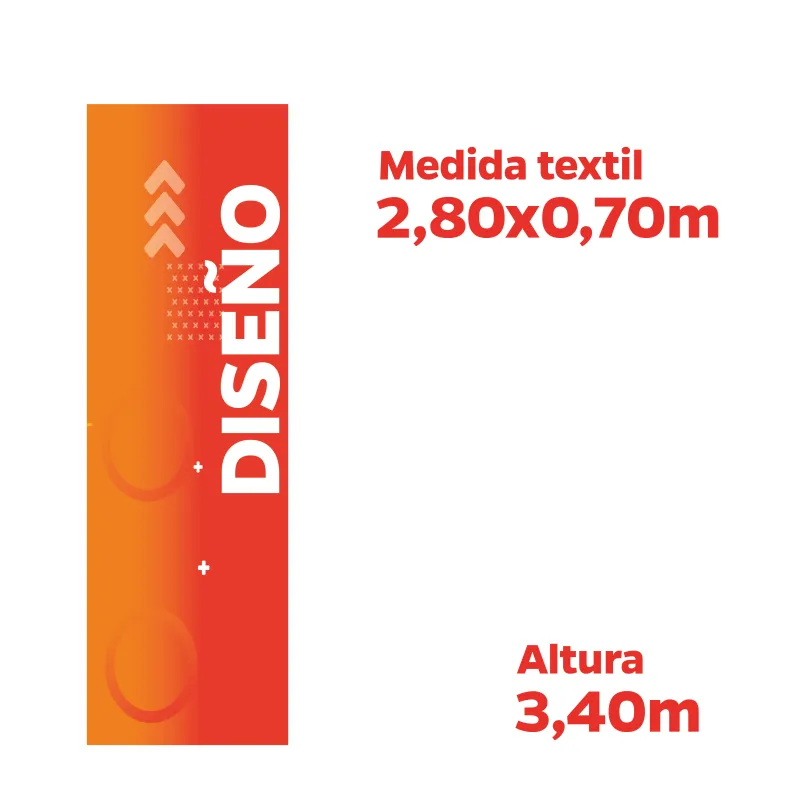 Comprar bandera Fly Rectangular grande - Diseño De Banderas