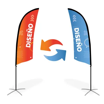 Comprar Flybanner Vela-Surf Doble Tela/Cara - Flybanderas