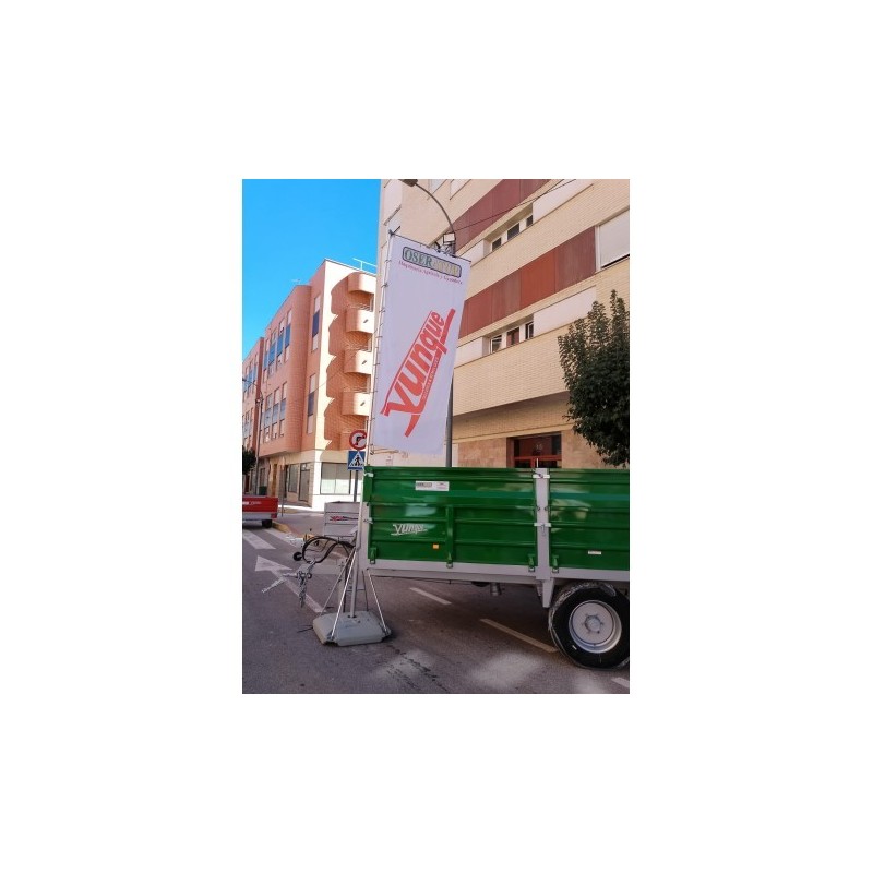 Comprar Pack Mástil con bandera rectangular 5m - Flybanderas