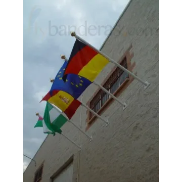 Mástil de pared señorial 2 metros
