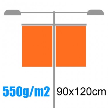 Banderolas para farolas 550gr 90x120cm