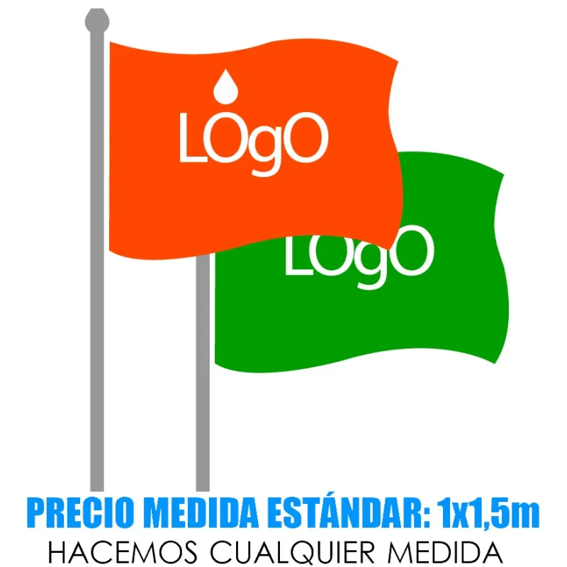 Banderas personalizadas-publicitarias horizontales