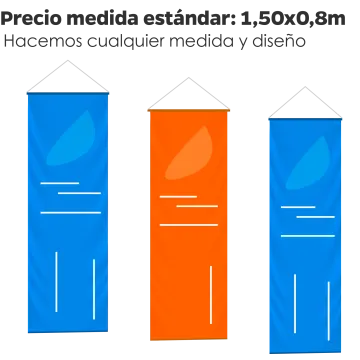 Bandera Banners Colgante