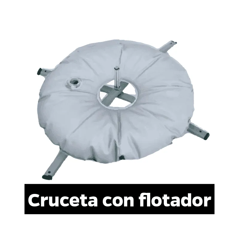 Cruceta con flotador