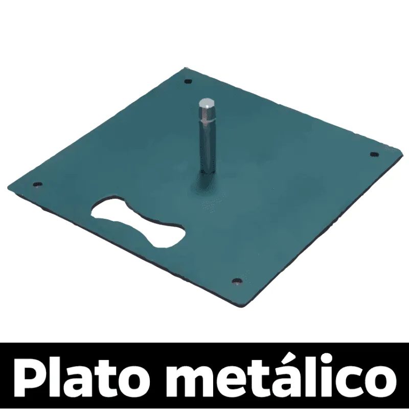 Base opcional TOP plato metálico