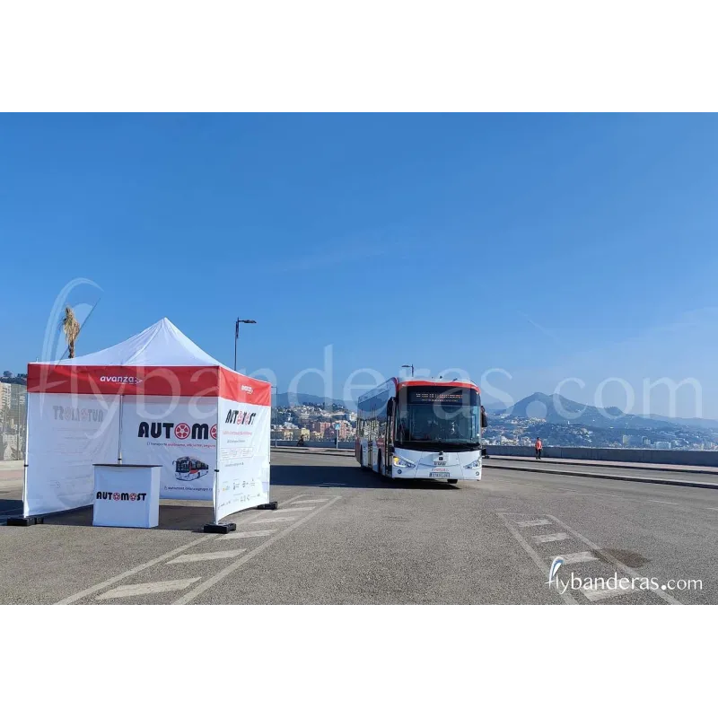 Carpas publicitarias para eventos