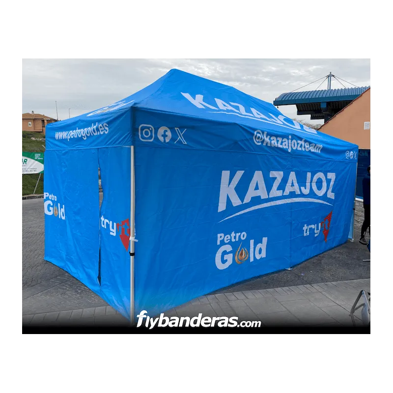 Pared lateral 6m para carpas personalizadas