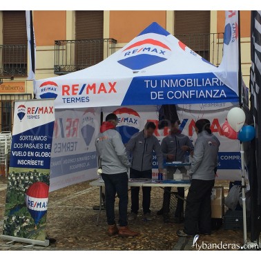Carpas publicitarias impermeables