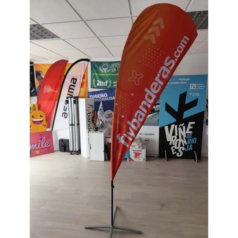Comprar Flybanner Lágrima-Gota Doble Tela/Cara - Flybanderas