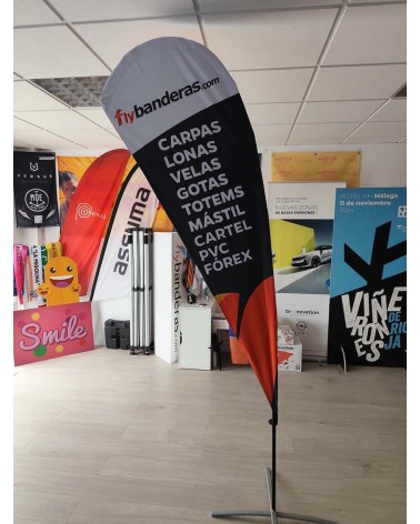 Flybanner gota doble cara