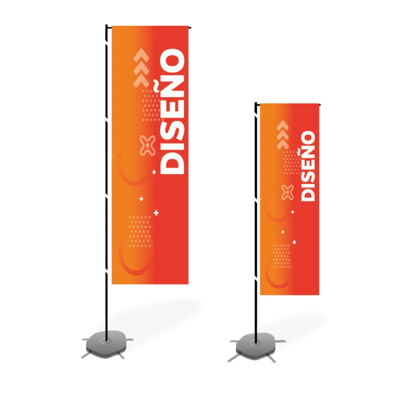 Pack Bandera rectangular