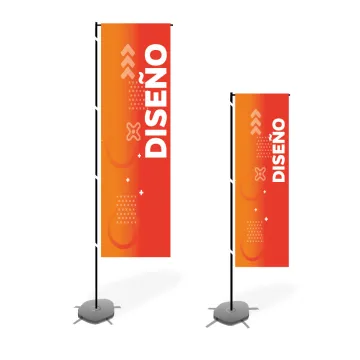 Pack Bandera rectangular