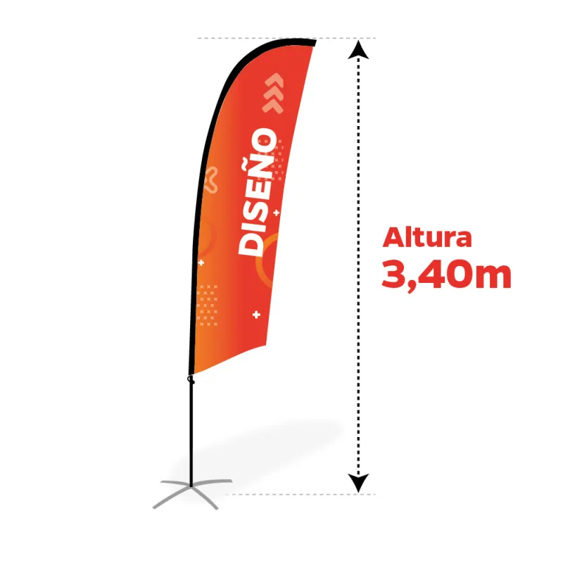 Pack Bandera modelo Surf-Vela