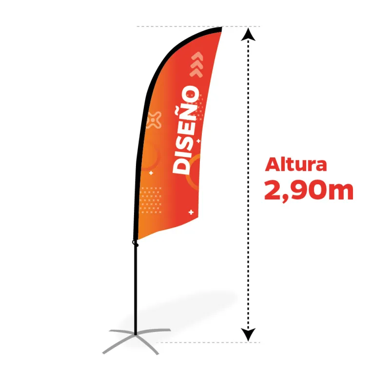 Pack Bandera modelo Surf-Vela