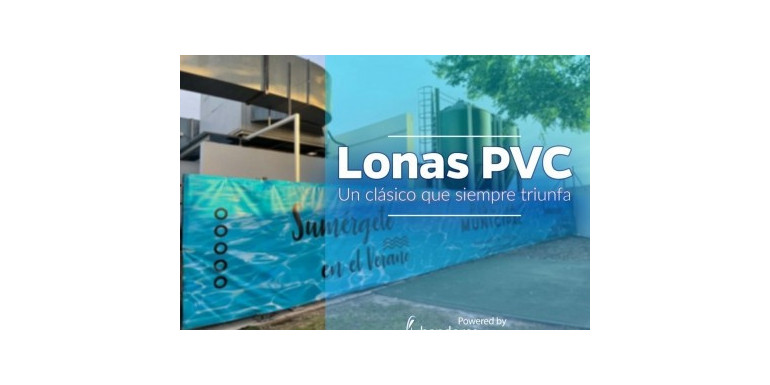 Lonas publicitarias de PVC, un sin fin de posibilidades