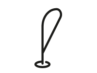 Banderas Lágrima / Gota